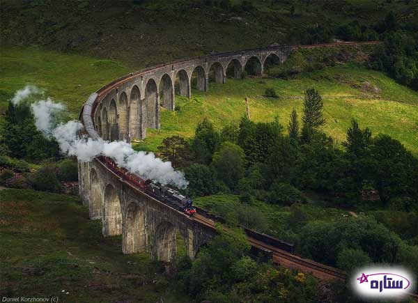 اسکاتلند، پل راه آهن Glenfinnan