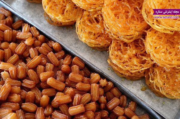 طرز تهیه زولبیا و بامیه خانگی - زولبیا و بامیه برای ماه مبارک رمضان - شیرینی های ماه رمضان