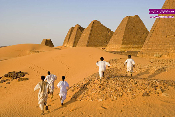 بیابان سودان، اهرام باستانی سودان، فلافل