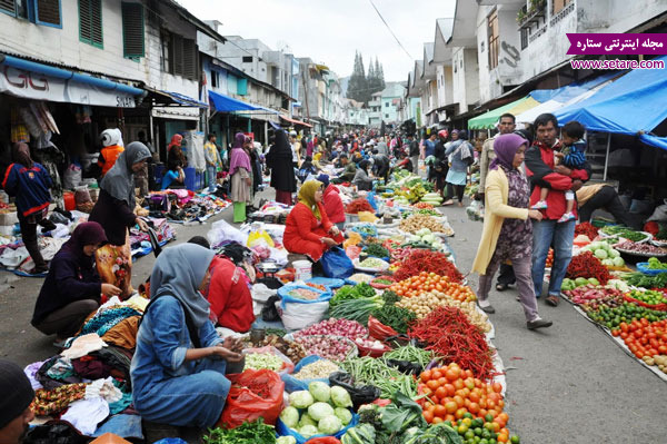اندونزی، بازارهای محلی، دست فروش، هتل و مسافرخانه