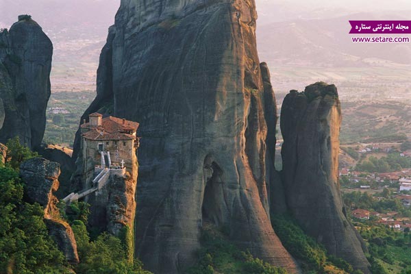 متئورا، یونان، صخره نوردی، کوه نوردی، راهبان صومعه