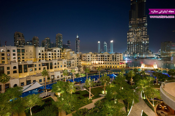 عکس برج خلیفه، برج دبی، برج خلیفه، جاذبه های گردشگری دبی، امارات