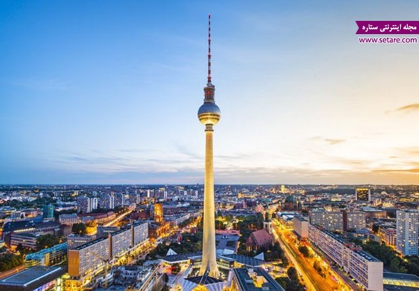 برج فرنسهتورم برلین ، برلین، آلمان، اتحاد برلین، کشور آلمان، تصاویر برج برلین