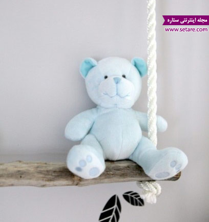 اتاق کودک - دکور - دکوراسیون - قفسه چوبی اتاق کودک - دکور - دکوراسیون - قفسه چوبی