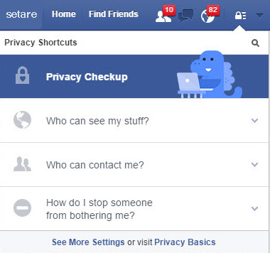 صفحه حذف اکانت فیس بوک