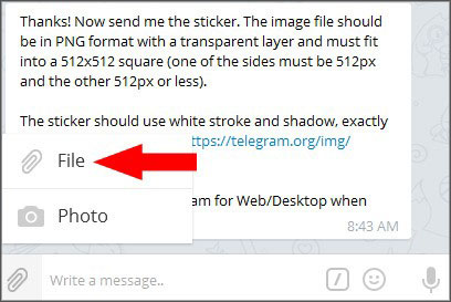 ساخت استیکر تلگرام - استیکر تلگرام - استیکرهای تلگرام - آموزش تصویری ساخت استیکر تلگرام