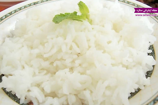 طرز تهیه برنج کته خوشمزه