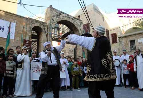 برگزاری جشن ولادت پیامبر در لبنان - عکس جشن میلاد پیامبر در لبنان
