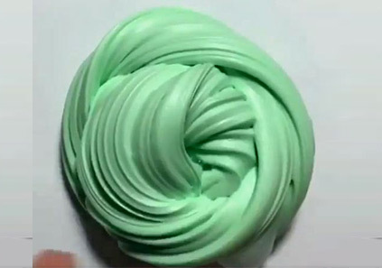 آموزش ساخت خمیر اسلایم پفکی