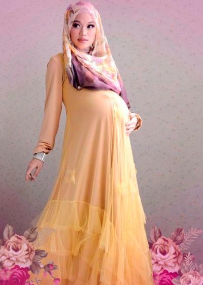 مدل لباس بارداری اسلامی ساده و شیک به همراه اصول شیک پوشی در دوران بارداری