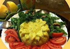 طرز تهیه پوره سیب زمینی با پیاز داغ و نعنا