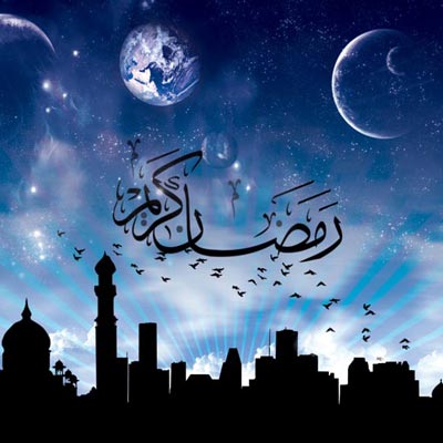 عکس ماه رمضان برای پروفایل عکس هلال ماه
