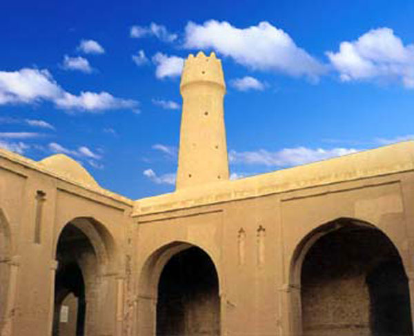 مسجد جامع فهرج- عکس مسجد جامع فهرج- پلان مسجد جامع فهرج