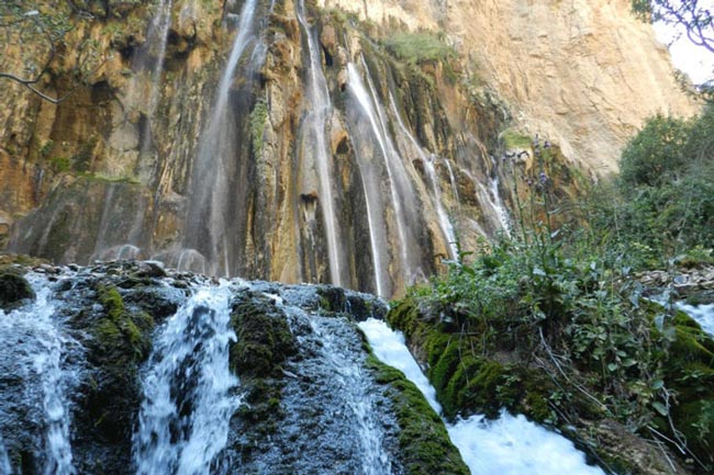 آبشار مارگون- عکس آبشار مارگون- شهر مارگون یاسوج