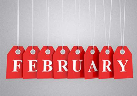ماه فوریه (February) دومین ماه از ماه های میلادی
