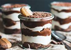 طرز تهیه تیرامیسو شکلاتی بدون تخم مرغ
