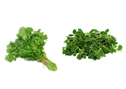 سبزی قلیه ماهی، ترکیب و نسبت آن
