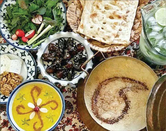 پیش غذا در ماه رمضان