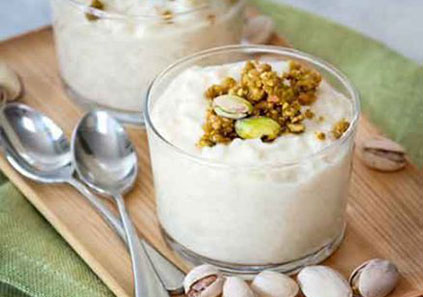 طرز تهیه پودینگ برنج برای کودکان