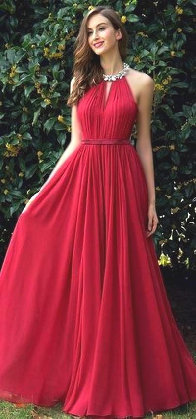  لباس زنانه مجلسی قرمز