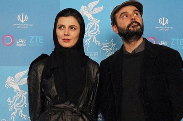 علی مصفا و لیلا حاتمی در جشنواره فیلم فجر