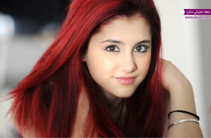 عکس دختر زیبا با موی قرمز