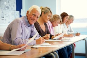 ادامه تحصیل سالمندان