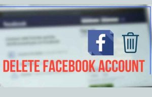 حذف اکانت فیس بوک