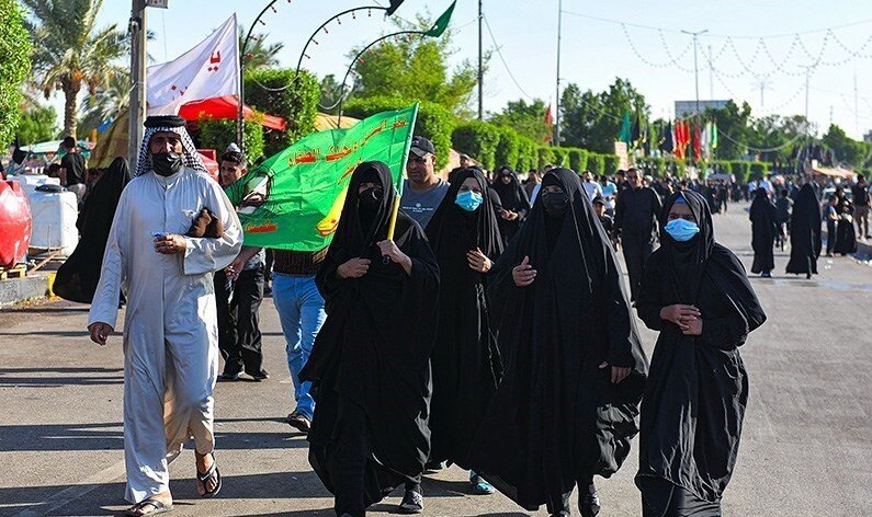 تست کرونای زائران اربعین