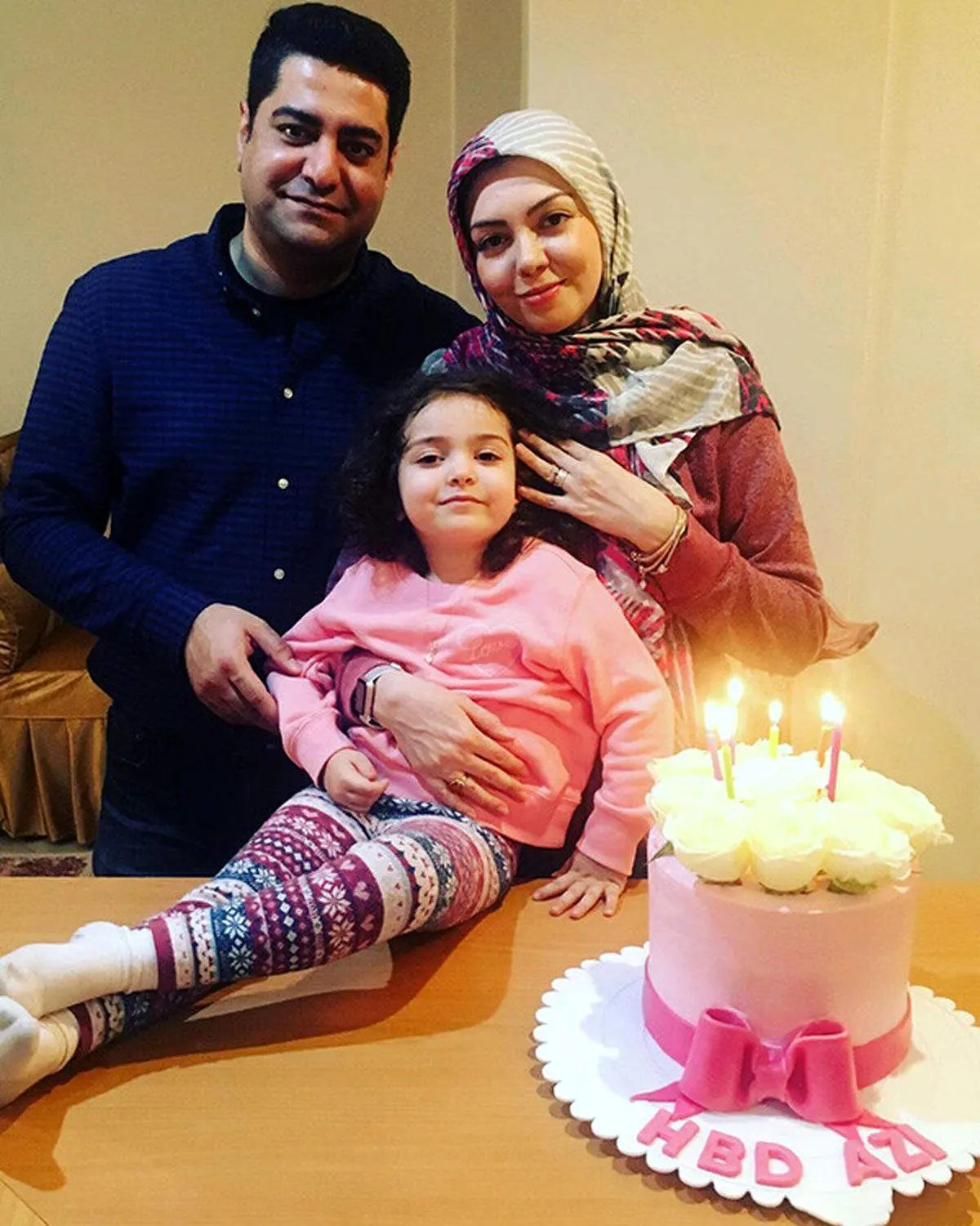 همسر و دختر آزاده نامداری