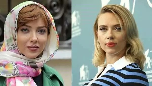شباهت لیلا اوتادی و اسکارلت جوهانسون