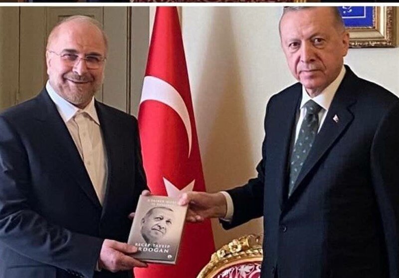 درباره هدایای قالیباف و اردوغان | هدیه اردوغان به قالیباف کتاب نبود