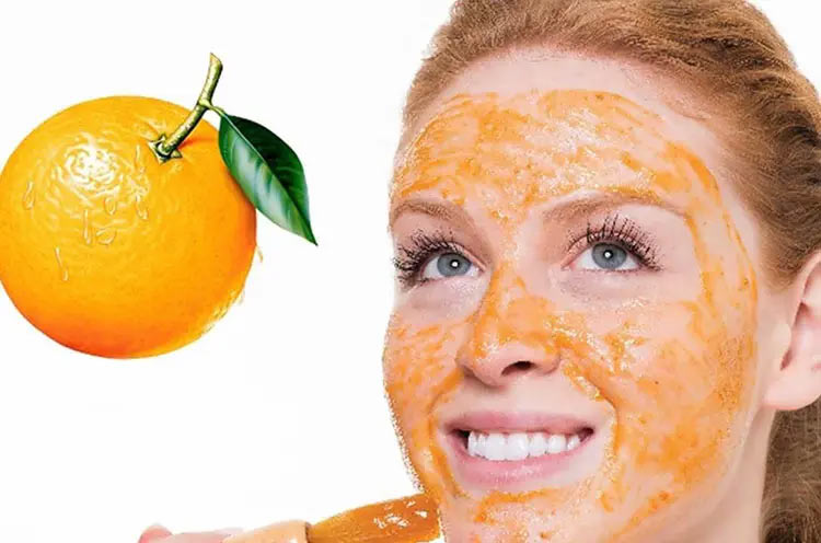 ماسک پودر پوست پرتقال