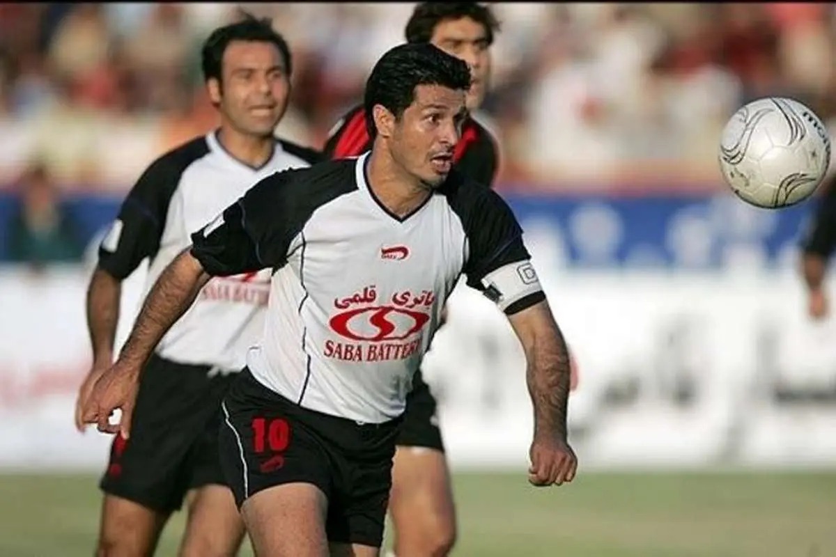 علی دایی در صبا باتری