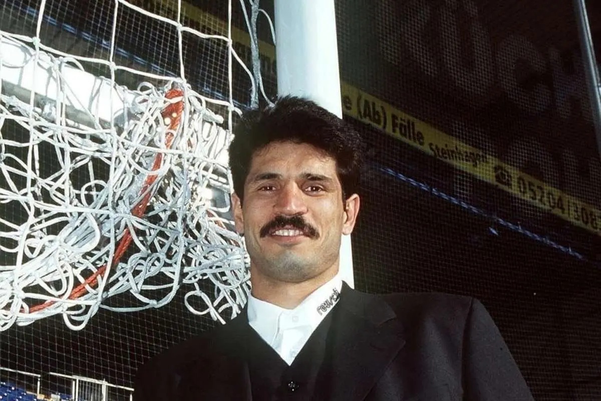 عکس جوانی علی دایی