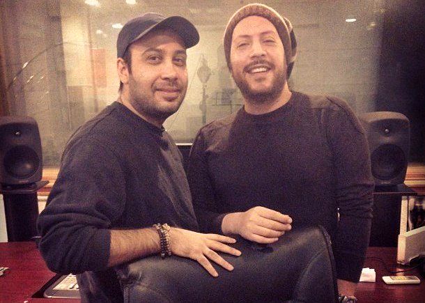 محسن چاوشی و سینا حجازی