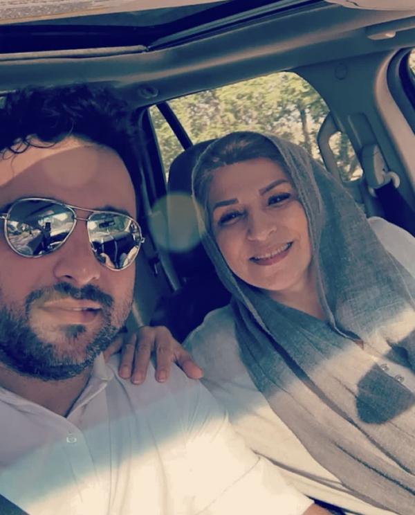 احسان حدادی و مادرش