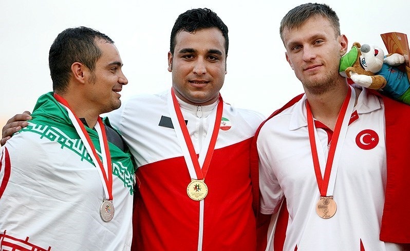 مدال طلای احسان حدادی