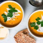 طرز تهیه سوپ کدو حلوایی