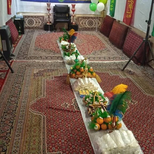 آداب و تزیین سفره حضرت رقیه بلند