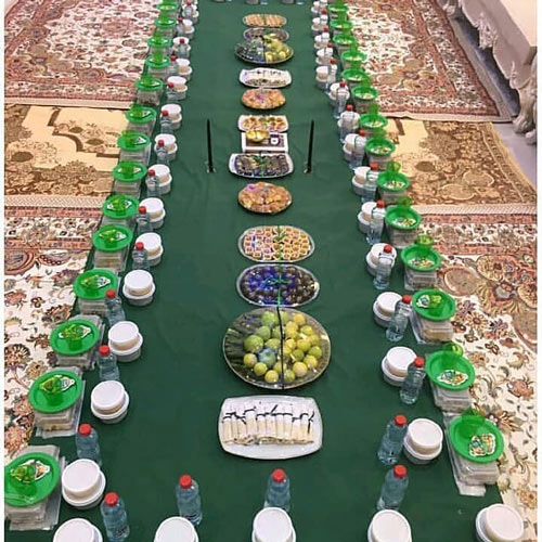 سفره حضرت رقیه خانگی