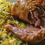 چلو گوشت نذری