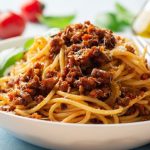 ماکارونی بدون گوشت