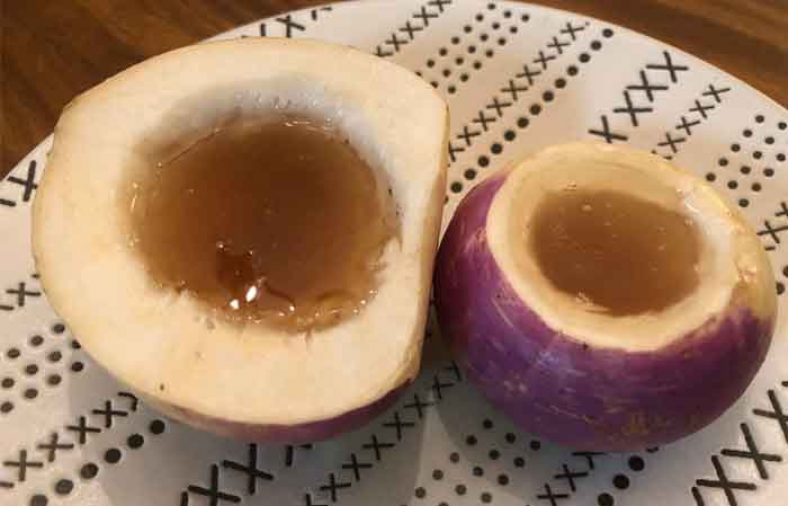 شلغم و عسل برای سرماخوردگی