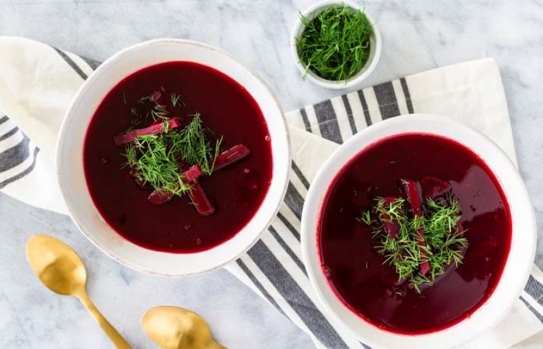 طرز تهیه آش چغندر