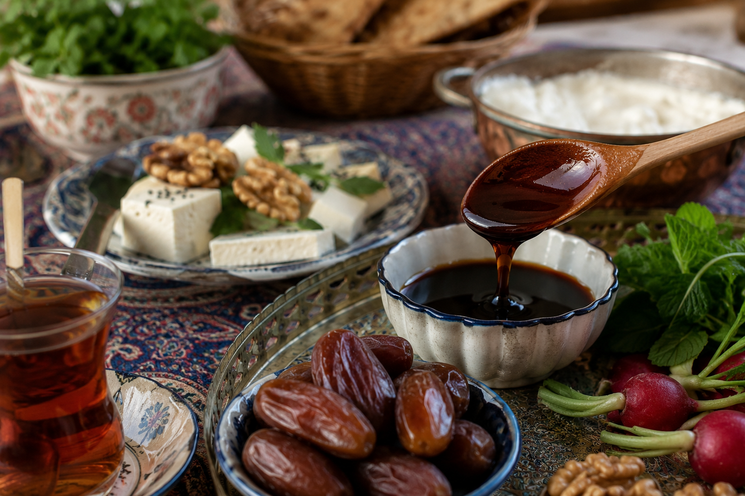 طرز تهیه شیره خرما خانگی