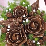 تزیین حنا به شکل گل رز