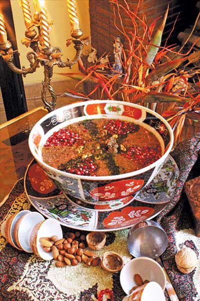 طرز تهیه آش سماق اصفهان
