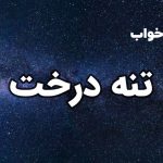 تعبیر خواب تنه درخت