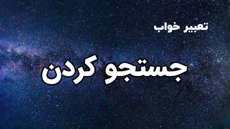 تعبیر خواب جستجو کردن
